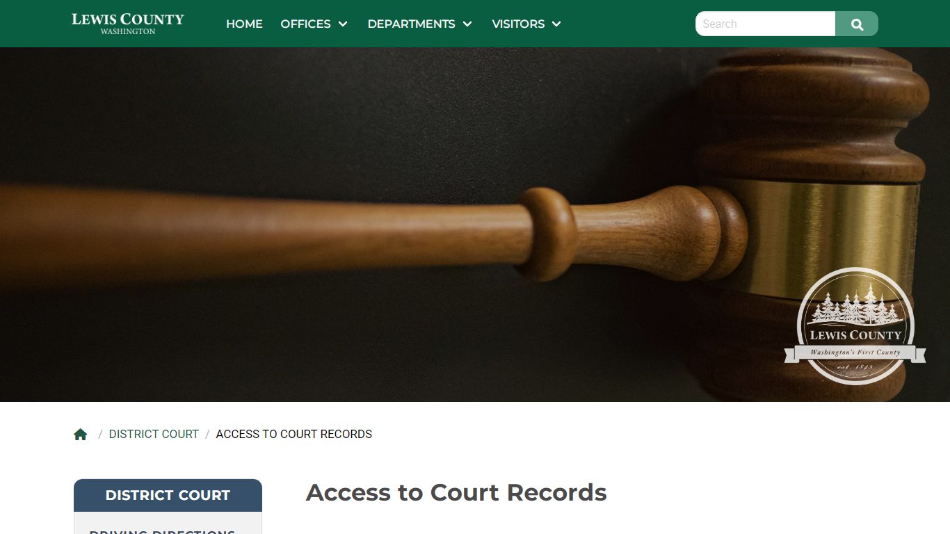 Access to Court Records