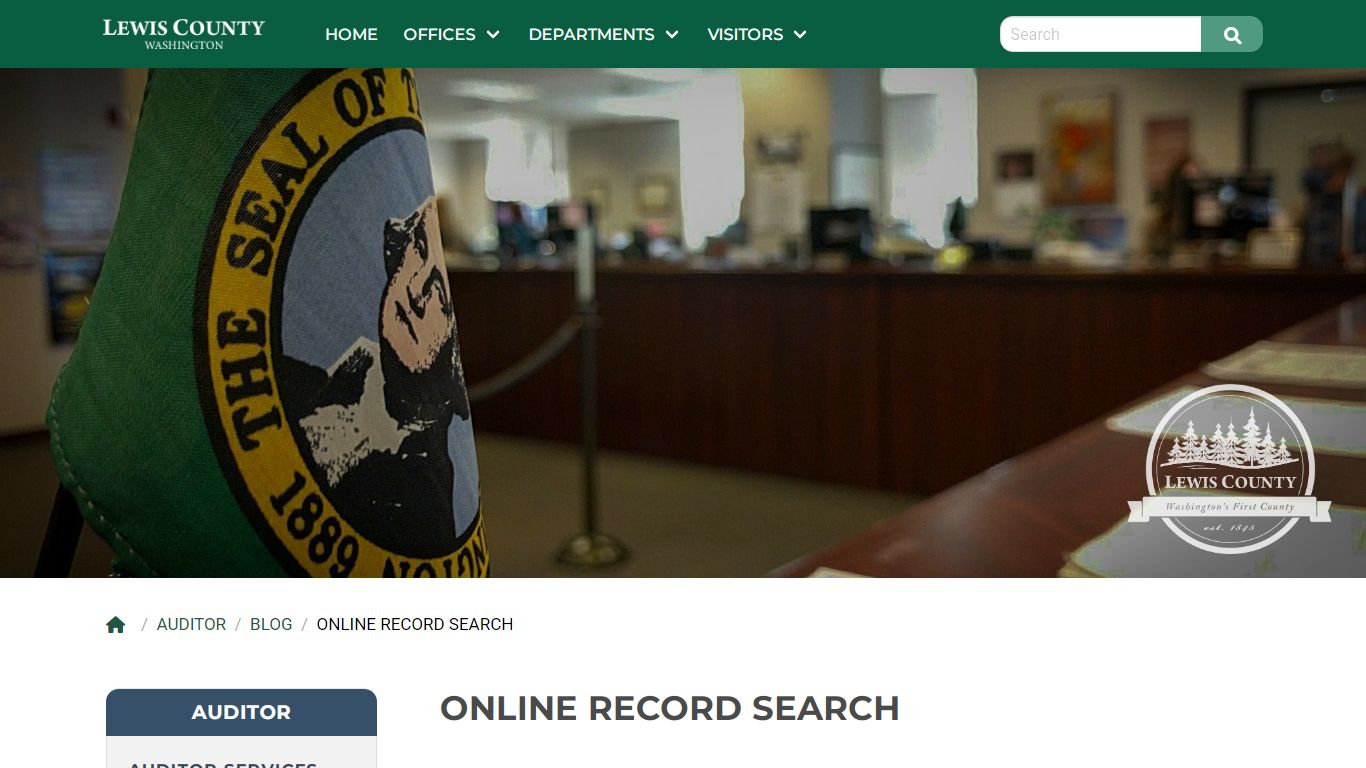 ONLINE RECORD SEARCH